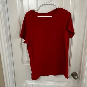 Everyday Signature Jersey Crew Tee - Red